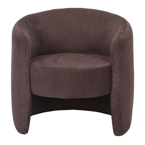 Fauteuil tapissé avec un style contemporain - modèle 011 - taupe - MWlab