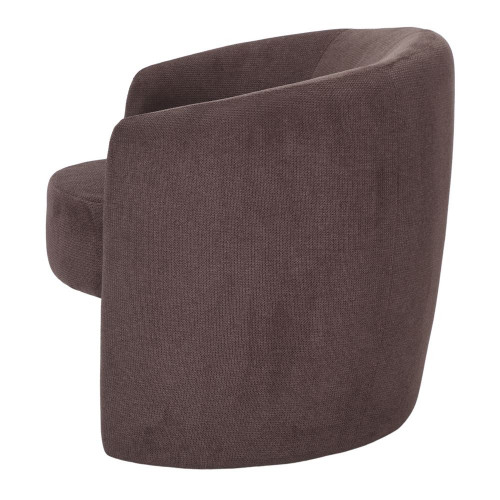 Fauteuil tapissé avec un style contemporain - modèle 011 - taupe - MWlab