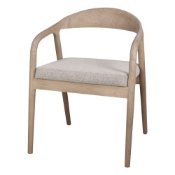 Chaise en bois avec un style nordique - modèle 014 - toast de marque MWlab, référence: J8872400