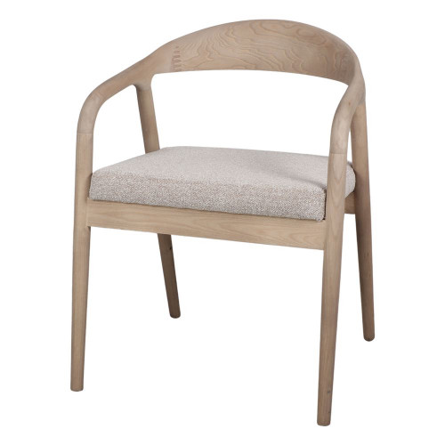 Chaise en bois avec un style nordique - modèle 014 - toast - MWlab