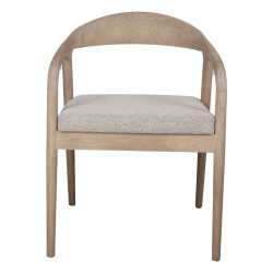 Chaise en bois avec un style nordique - modèle 014 - toast - MWlab