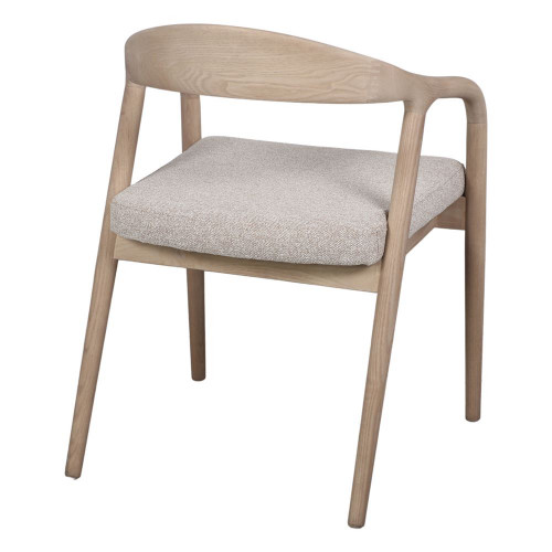 Chaise en bois avec un style nordique - modèle 014 - toast - MWlab