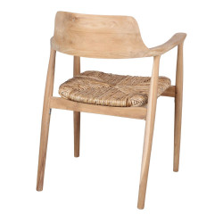 Chaise en bois avec un style nordique - modèle 016 - naturel - MWlab