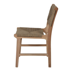 Chaise en bois avec un style méditerranéen - modèle 016 - naturel - MWlab