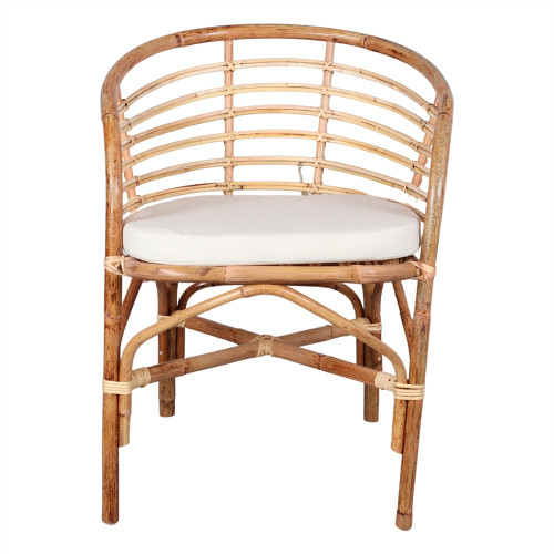 Chaise en rotin avec un style nordique - modèle 025 - naturel - MWlab