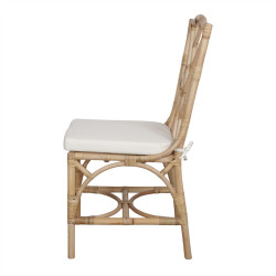 Chaise en rotin naturel avec un style méditerranéen - modèle 032 - naturel - MWlab