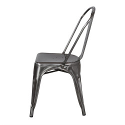 Chaise en métal avec un style industriel - modèle 062 - métal vernis - MWlab