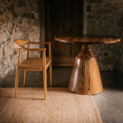 Table à manger - modèle 104 - 120 cm de marque MWlab, référence: J8884900