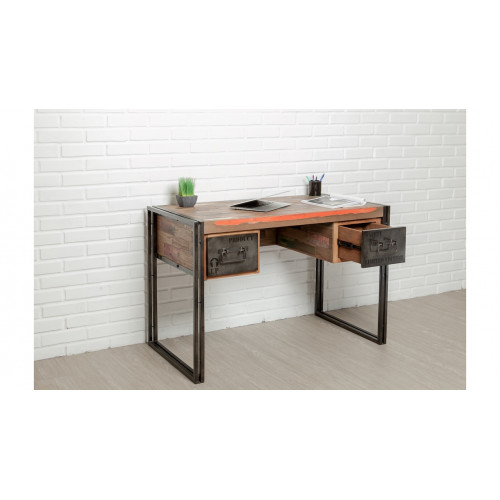 Bureau en bois brut - Delorm