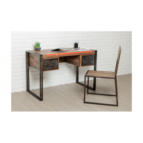 Bureau en bois brut - Delorm