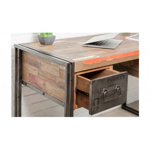 Bureau en bois brut - Delorm