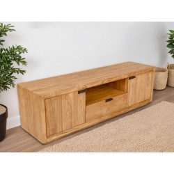 Meuble TV avec un style Wood - 180 cm de marque Delorm, référence: B8889700