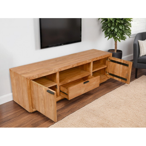 Meuble TV avec un style Wood - 180 cm - Delorm