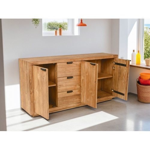 Buffet avec un style Wood - 180 cm - Delorm