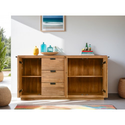 Buffet avec un style Wood - 180 cm - Delorm