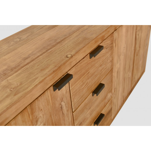 Buffet avec un style Wood - 180 cm - Delorm