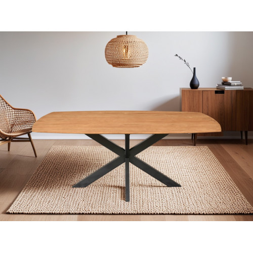 Table de repas avec un style Wood - 180 cm - Delorm