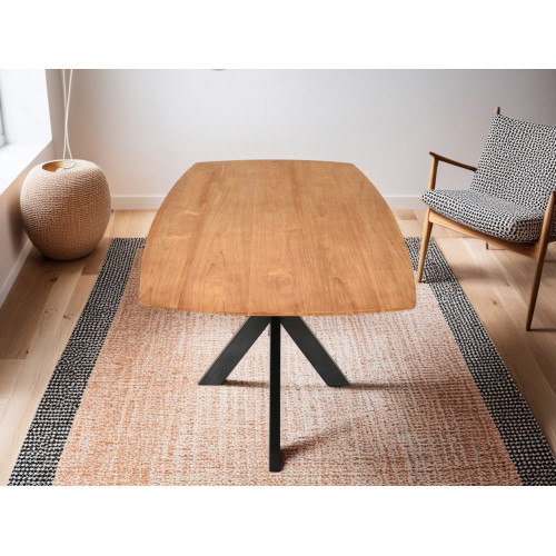 Table de repas avec un style Wood - 180 cm - Delorm