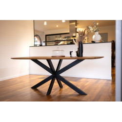 Table de salle à manger avec un style Wood - 200 cm - Delorm