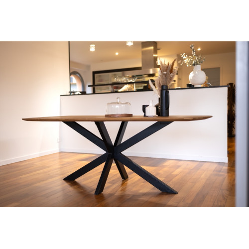 Table de salle à manger avec un style Wood - 200 cm - Delorm