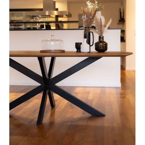 Table de salle à manger avec un style Wood - 200 cm - Delorm