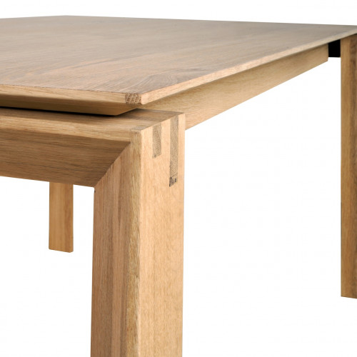 Table extensible en chêne massif avec un style Kubico - 280 cm - Delorm