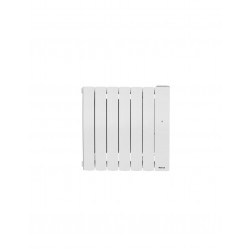 Radiateur blanc à inertie fluide - ACTIFLO - 1000W - 59,4x57,5x13,3 cm - programmable - détection fenêtre et présence de marque Noirot, référence: B8936800