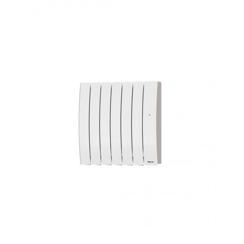 Radiateur blanc à inertie fluide - ACTIFLO - 1000W - 59,4x57,5x13,3 cm - programmable - détection fenêtre et présence - Noirot