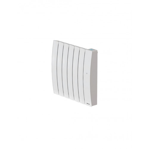 Radiateur blanc à inertie fluide - ACTIFLO - 1000W - 59,4x57,5x13,3 cm - programmable - détection fenêtre et présence - Noirot