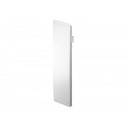 Radiateur vertical blanc à inertie fonte - WALTER - 1500 W - 41x150x13,3 cm - 3 programmes intégrés - détection fenêtre et prése de marque Noirot, référence: B8938000