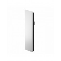 Radiateur vertical 2en1 surfacique et fonte - EVOLUTION - blanc - 1500W - 42,2x149,5x14,7 cm - programmable - détection fenêtre  de marque Noirot, référence: B8939700