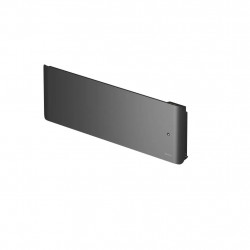 Radiateur plinthe 2en1 surfacique et fonte - EVOLUTION - gris - 1000W - 102,2x32,8x12,1 cm - programmable - détection fenêtre et de marque Noirot, référence: B8940400