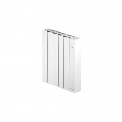 Radiateur blanc à inertie fluide - OPTIFLO - 1000W - 49x58,3x13cm - 3 programmes intégrés - détection fenêtre et présence - NF 3 de marque Noirot, référence: B8941300