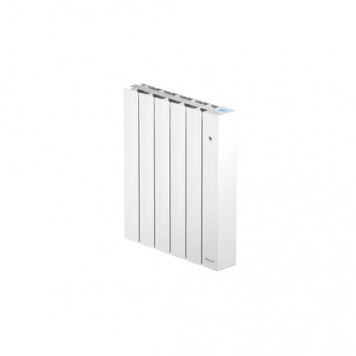 Radiateur blanc à inertie fluide - OPTIFLO - 1000W - 49x58,3x13cm - 3 programmes intégrés - détection fenêtre et présence - NF 3 - Noirot