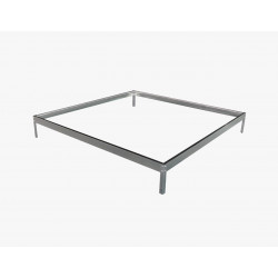 Base pour serre de jardin 2,50 m2 – Structure aluminium – Stabilité renforcée de marque HABRITA, référence: J5604200