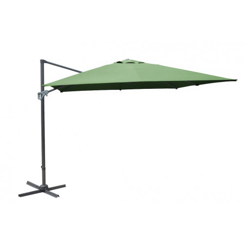 Parasol déporté - NH - Aluminium - 3x4 - Amande - PROLOISIRS