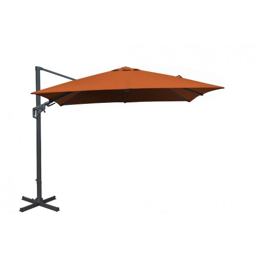 Parasol déporté - NH - Aluminium - Ø300 - Sienne - PROLOISIRS