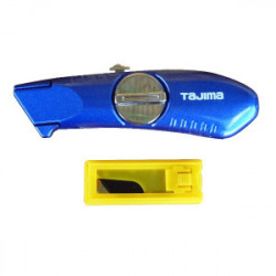 Couteau professionnel à lames rétractables + 10 lames de marque TAJIMA, référence: B1596400