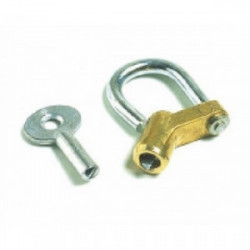 Cadenas à clés largeur 40 mm en laiton avec anse haute 51 mm MASTER LOCK, 332717, Quincaillerie