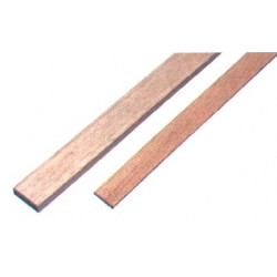 1 baguette rectangulaire Samba 1000 x 3 x 15 mm de marque MAXICRAFT, référence: B1819000