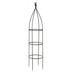 Treillis en métal galbé "Birdy Obelisk" 0,35 x 1,50 m de marque NORTENE , référence: J4667000