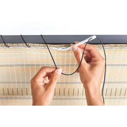 Kit de fixation pour brise vue tissé à boutonnière "Fixing Cord" de marque NORTENE , référence: J4690900