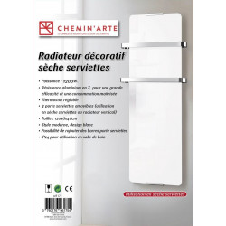 Sèche-serviette design CHEMIN'ARTE Sèche‑serviette